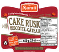 A packet of Cake Rusk from Surati of 650g