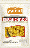 A packet of Deluxe Chevdo from Surati of 300g