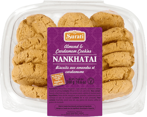 A packet of Indian Nankhatai Cookies from Surati of 300g