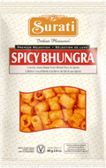 A packet of Spicy Bhungra from Surati of 80g