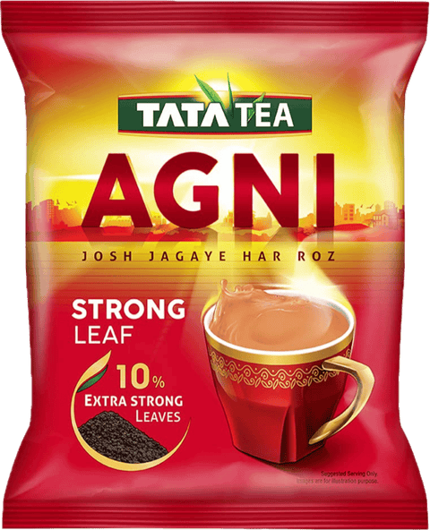A packet of Agni Tea from Tata of 500g
