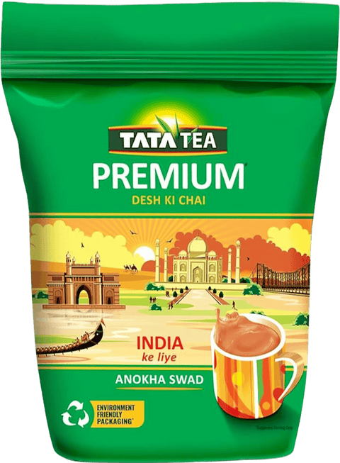 A packet of Premium Tea from Tata of 1 kg