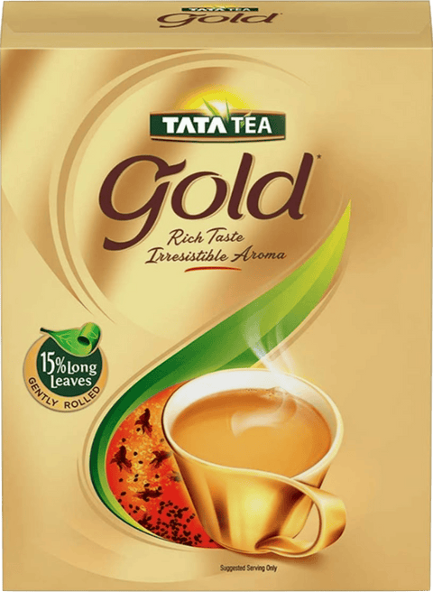 A packet of Tata Gold from Tata of 500g