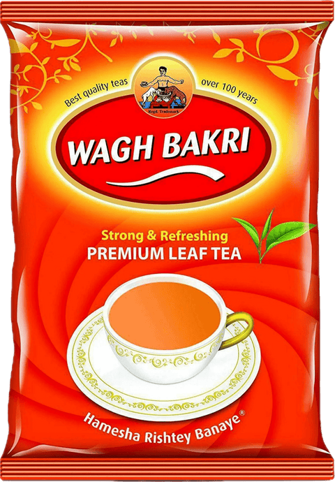 A packet of Premium Tea from Wagh Bakri of 2 lbs