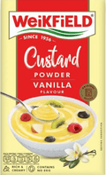 A packet of Vanilla Custard Powder from WeikField of 100g